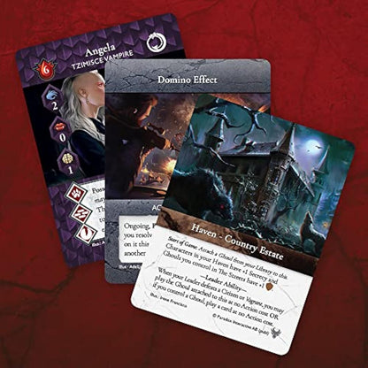 Renegade Game Studios Vampire: The Masquerade – Rivals Expandable Card Game | The Dragon and The Rogue | Deck Construction | World of Darkness English