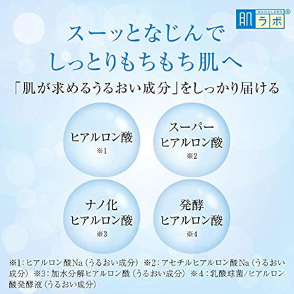 Rohto Hada Labo Gokujyun Super Hyaluronic Hydrating Lotion Pump Bottle 400ml