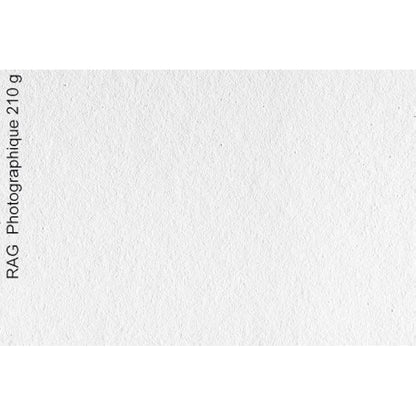CANSON Infinity Rag Photographique Ultra Smooth 210gsm A4 Paper, Digital Fine Art Reproduction, 25 Pure White Sheets, Ideal for Professional Photographers