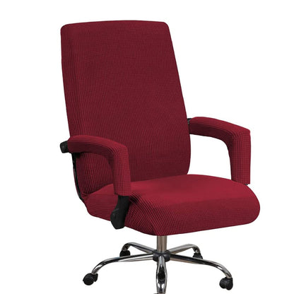 Bestenrose Office Chair Cover Stretch Computer Desk Chair with Arm Covers