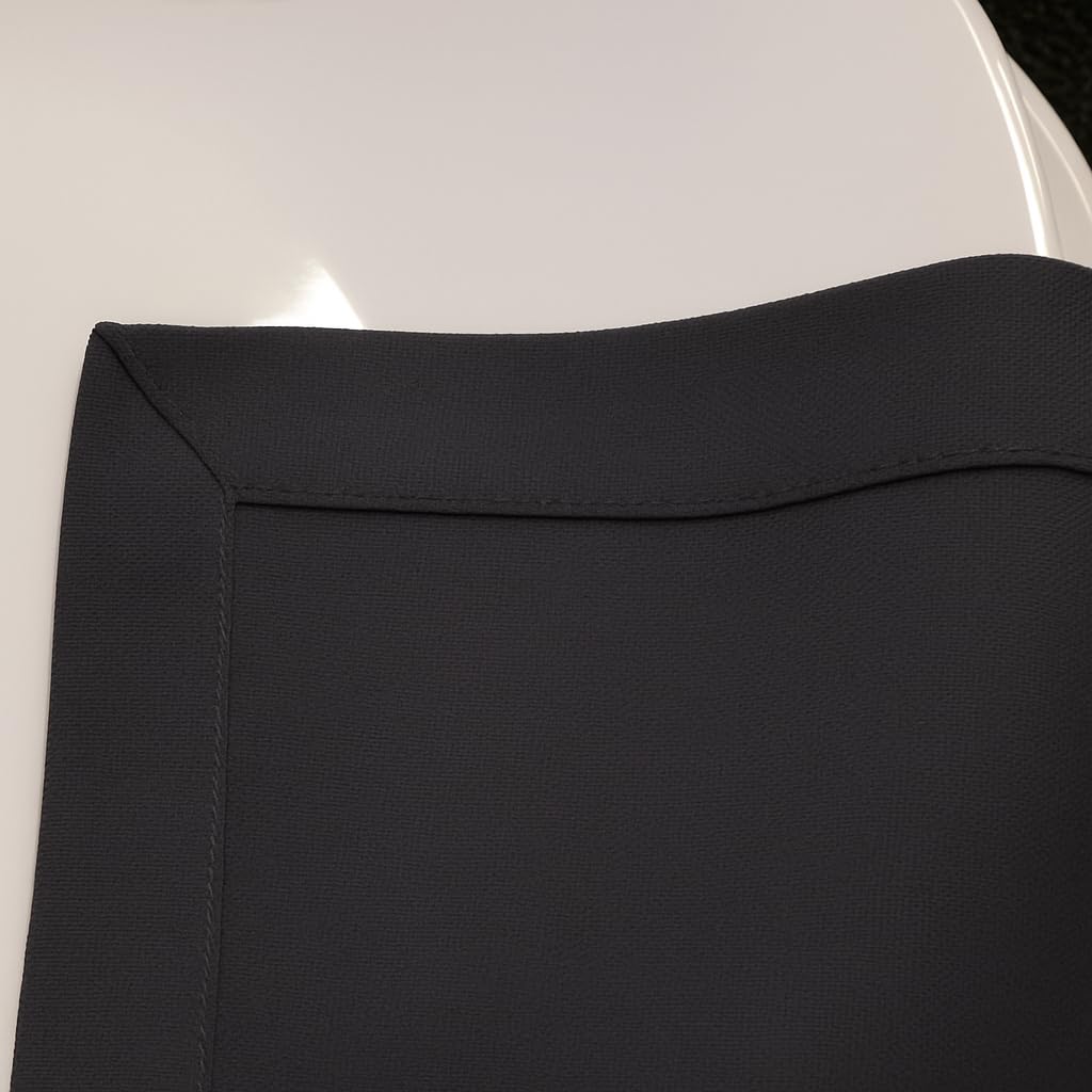 Table Runner Made of Minimate Fabric Modern, Smooth, Wide Hem, Non-Iron, Durable, Washable up to 60°C, Can be Tumble Dried. Kitchen and Living Room