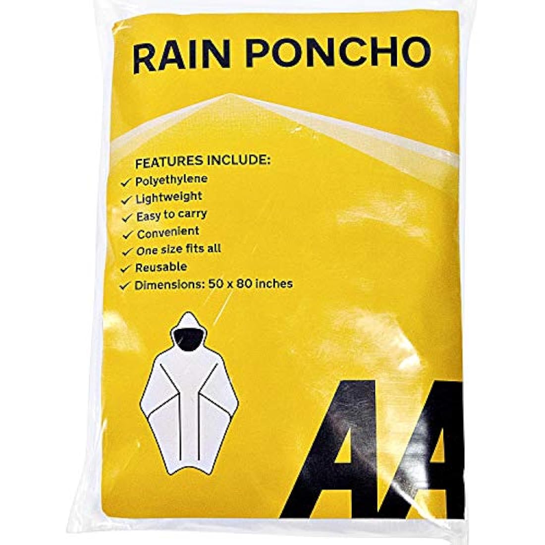 AA Emergency Winter Car Kit AA5281 - Folding Snow Shovel, 9-LED Torch, Foil Blanket, Hi-Vis Vest, Rain Poncho, Booster Cables, Pair Snow Grips