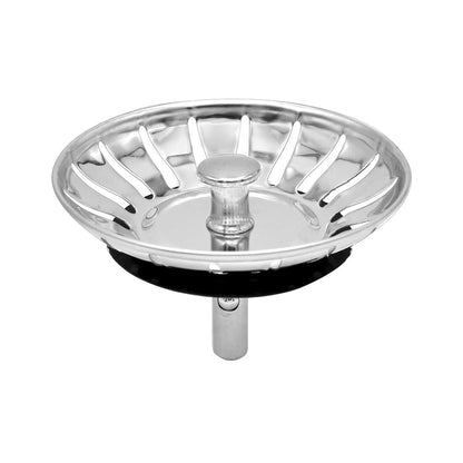 LICQIC Leak Proof Kitchen Sink Strainer Plug, Diameter 78 mm, 2 Pcs