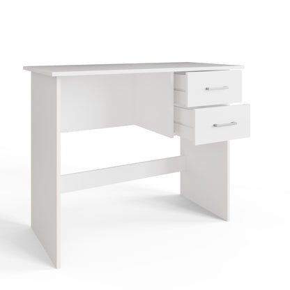 GFW Bailey Bedroom Furniture Range, Modern White Bedroom Collection with Wardrobes, Chests of Drawers and Bedside Tables