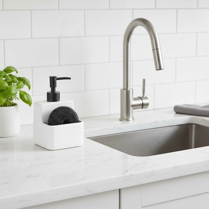 Soap Dispenser with Sponge Holder – Modern Design and Functionality for Your Kitchen