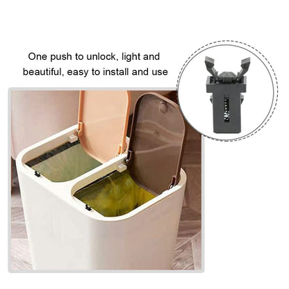 Bin Lid Catch & Clips for Brabantia (4-Pack) - Durable Replacement Clasps for 3-50 Litre Touch Top Bins