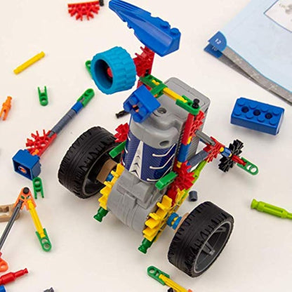 Science4you Robotics Deltabot - Robot Building Toy for Kids Age 8-14, Kit with 117 pieces to Build Your Own Robot and Make it Move, Science Kit and STEM Toy for Kids 8+ years old