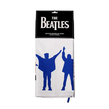 Half Moon Bay The Beatles Help Band logo Tea Towel One Size