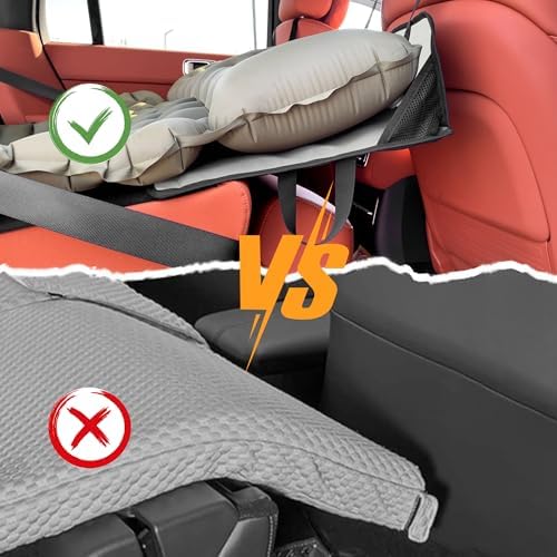 ONTYZZ Non-inflatable Car Camping Mattress Collapsible SUV Bed Mattress for Sleeping Portable Car Back Seat Extender for Car SUV Truck