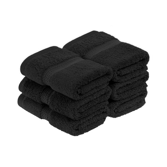 Superior Egyptian Cotton 800 GSM Face Towel Set, Includes 6 Face Towels, Luxury Plush, Thick Absorbent Towels, Quick Dry, Soft Bathroom Essentials,