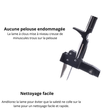 Venteo RootSlayer Manual Weed Remover and Weed Extractor with Pedal - Stainless Steel - Claw and Pedals for Root Digging