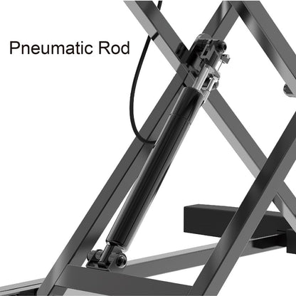 HomeRevel- Standing 80cm Desk Converter - Ergonomic Sit-Stand Desk Riser, Height Adjustable Desk Workstation for Monitors