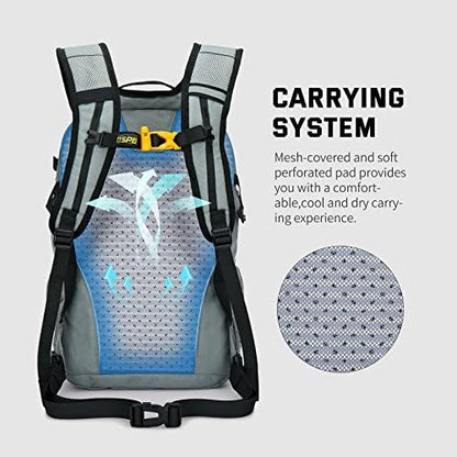 SKYSPER Small Hiking Backpack, 20L Lightweight Travel Backpacks Hiking Daypack Rucksack Women Men for Trekking Backpacking Outdoor Sports