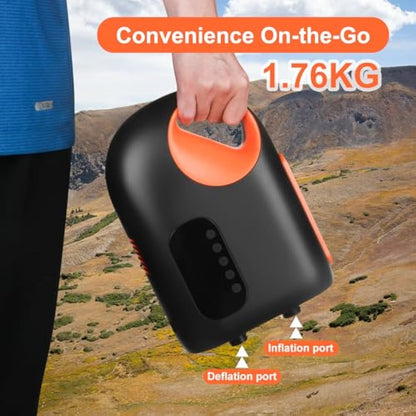 ChicDwell SUP Electric Pump 20PSI, Portable Paddle Board Pump with Auto-Stop & Digital Display, 12V DC Car Connector, Fast Inflation for Paddle Boards, Boats, Air Tents, Awnings & More