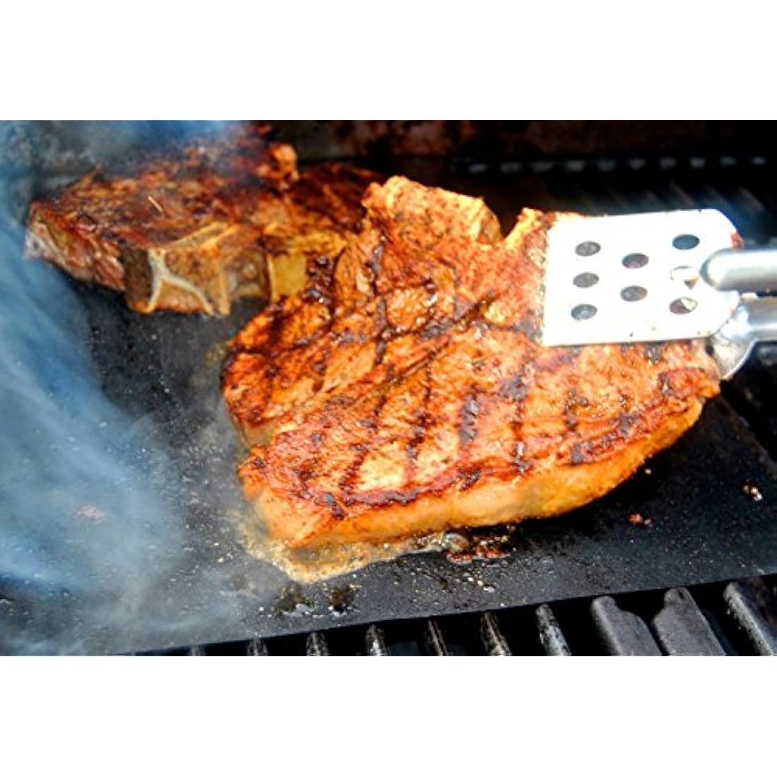 6 Pack Oven Liners Oven Mats for Bottom of Oven, 16x13inch BBQ Liners BBQ Grill Mats Reusable Non-Stick Teflon Baking Oven Mats Barbecue Grill Sheets for Gas Charcoal Grill, BPA Free