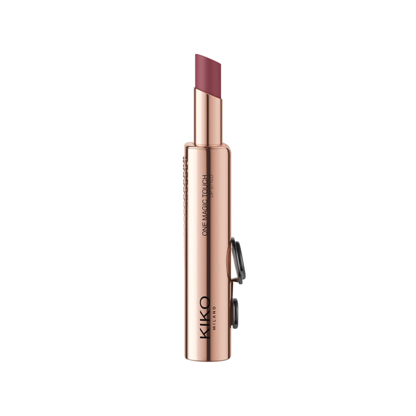 KIKO Milano One Magic Touch Lip Stylo 12, Moisturising Demi-Matt Lipstick With One-Touch Slide Opening