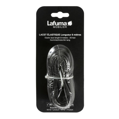Lafuma Mobilier Elastic Cord 8m, Black