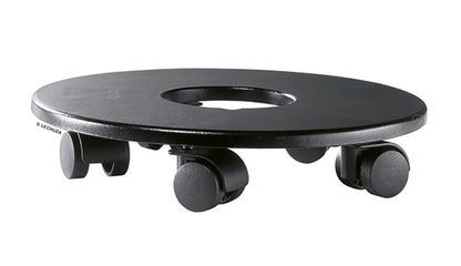Lechuza Coaster for Lechuza CLASSICO 60, CUBE 50, CURSIVO 50 Planters D36 H5.8 cm Black