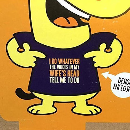 fun novelty tea shirt i dowhatever voices in wifes head tell me to do