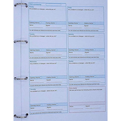 Safer Food Better Business for Retailers Pack SFBB 2024 incl 24 Month Diary