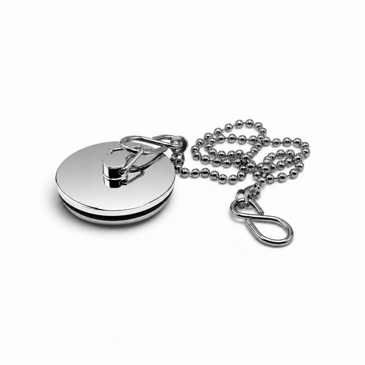 Chrome Sink Plug with Chain for Hand Washing Basin 1 1/2 Inch (38mm)