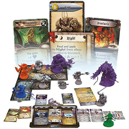 Ares Games AREGRPR101 Sword and Sorcery Immortal Souls Game, Multicoloured