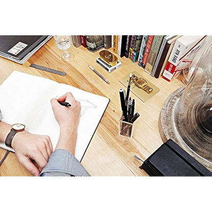rOtring 800+ Mechanical Pencil and Touchscreen Stylus | Twist-to-Retract HB 0.7 mm Propelling Pencil | Black Metal Barrel