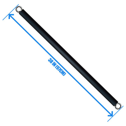 KORIKAHM LAT Pull Down Bar Cable Attachments for Gym, LAT Pulldown Attachments, Straight Bar, Resistance Band Bar for Weightlifting Workout (Long bar