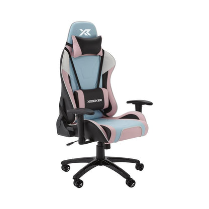 X-Rocker Agility Sport High Back eSports Gaming Chair for Adults & Teens - 3D Armrests, Head & Lumbar Cushion, Height Adjustable Recliner