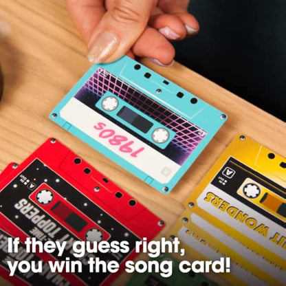 Top of The Pops Party Game - The No. 1 Family Music Board Game, Perfect for Christmas and as Gift