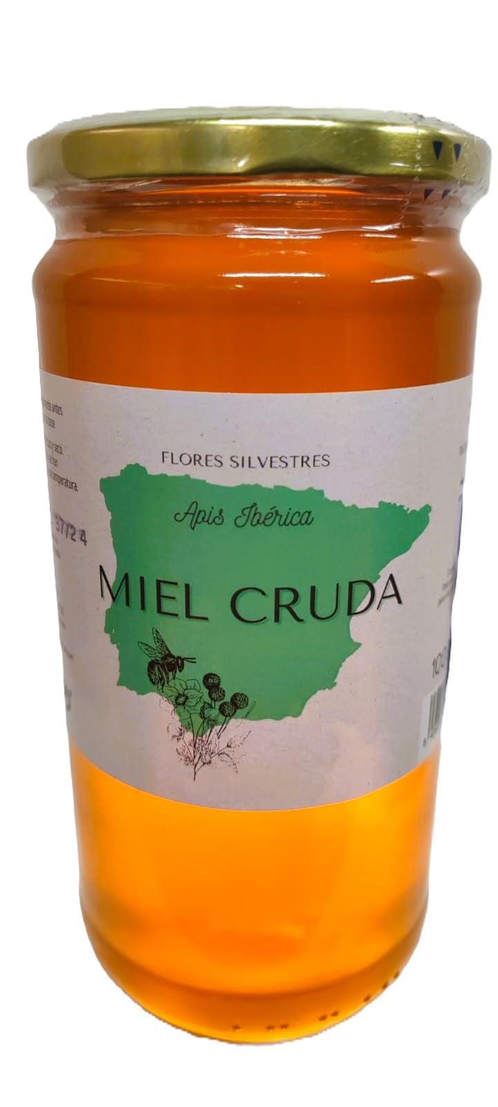 APIS IB?RICA, PURE BEE HONEY, 100% Origin Spain, RAW HONEY.