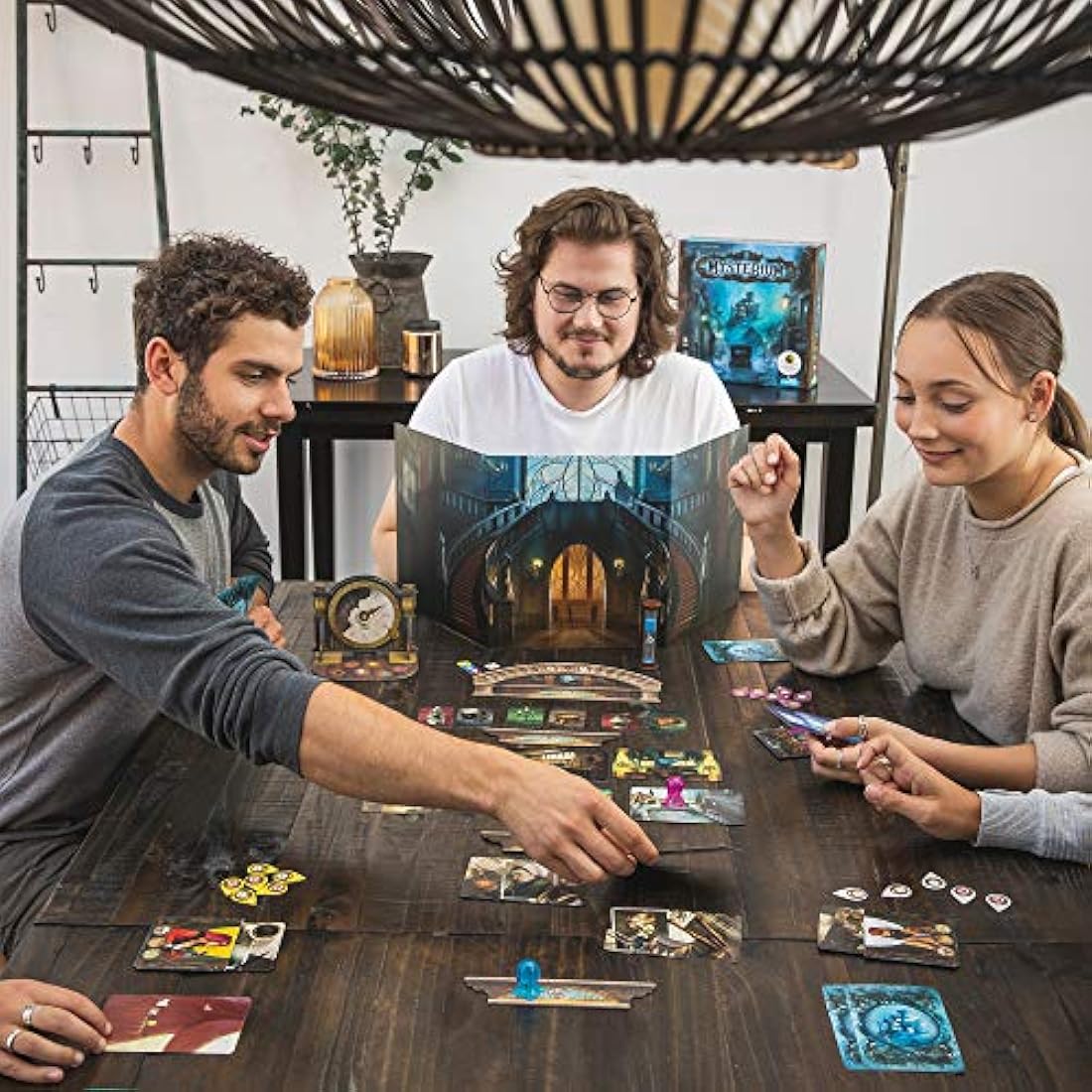 Libellud | Mysterium Board Game (Base Game) | Mystery Board Game | Cooperative Game for Adults and Kids | Fun for Family Game Night | Ages 10 and up | 2-7 Players | Average Playtime 45 Minutes