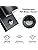 Wondlumi Outdoor Wall Lights PIR Motion Sensor Up and Down Outside Light Mains Powered IP44 Black Wall Lamp Incl. 2X 5W LED GU10 Bulbs Cool White 6000K