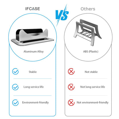 JEMACHE Metal Desktop Vertical Stand for Apple Mac Mini 2010-2023 M1, M2, M2 Pro (Silver)