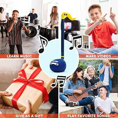 Otamatone Ninja Japanese Electronic Musical Instrument, Portable Touch Sensitive Digital Music Instruments Synthesizer, Fun Cool Kids Teens Adults Birthday Christmas Toy Song Game Stuff