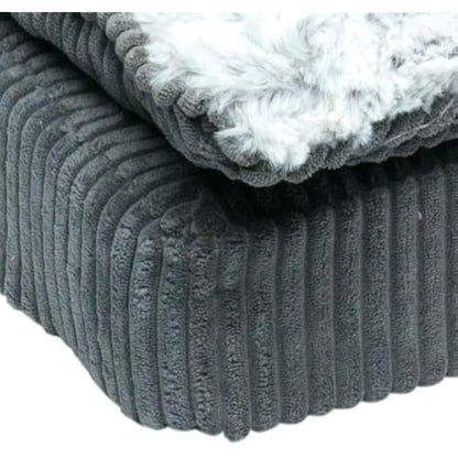 Petface Ultimate Luxury Memory Foam Bed,Grey,Medium