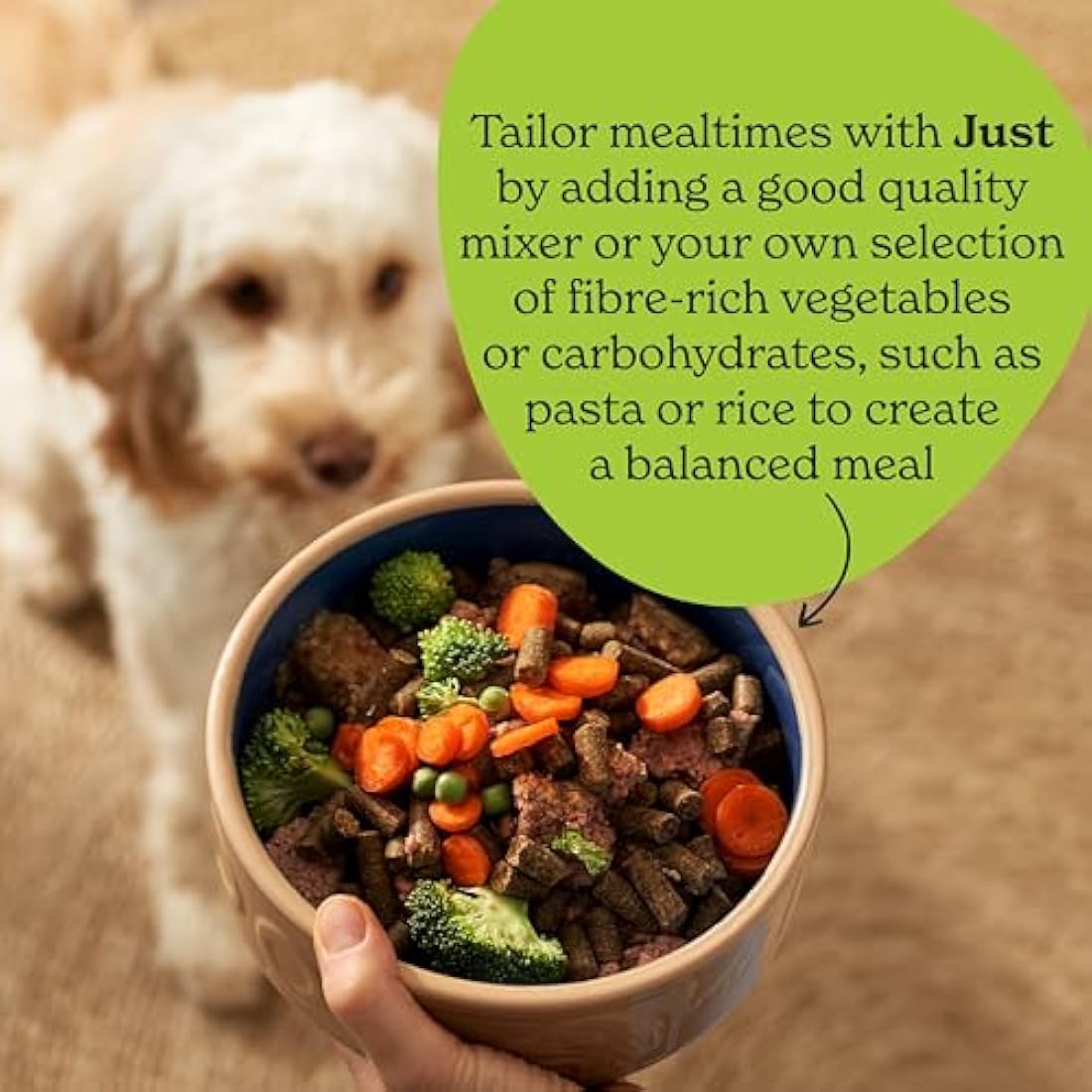Forthglade Complementary Wet Dog Food (18 x 395g Trays) - Grain Free & Hypoallergenic Dog Food, Just Chicken with Liver, 90% Protein Stomach Sensitive Meals with Natural Ingredients