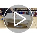 vgoltd Furniture Stickers Gloss Self Adhesive Vinyl Wrap Sticky Contact Paper Roll for Kitchen Countertop Cupboard Cabinets Wardrobe & Tabletops (Cream, 30W x 200L cm)