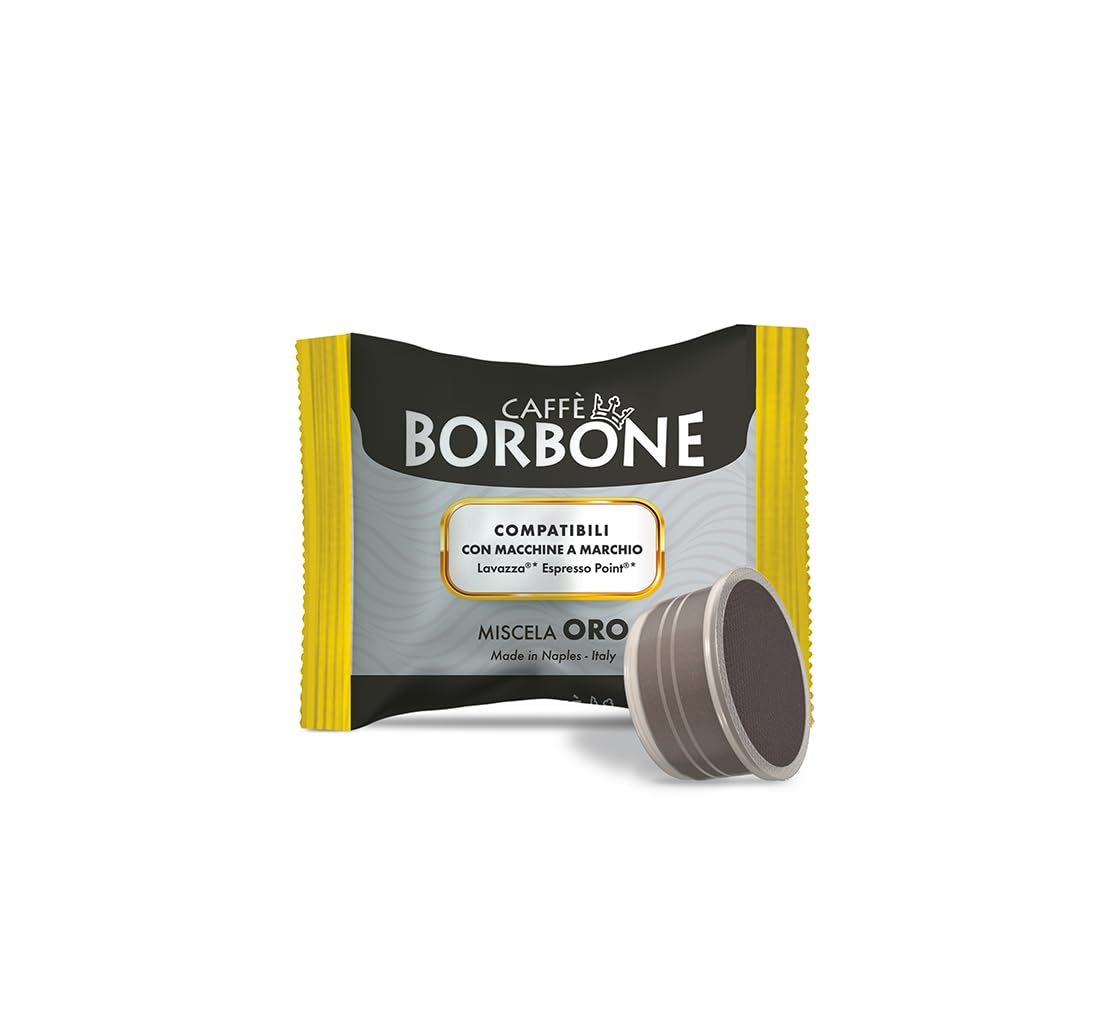 Caff? Borbone Gold Coffee Blend - 100 Capsules - Compatible with Lavazza?* Espresso Point?* Coffee Machines