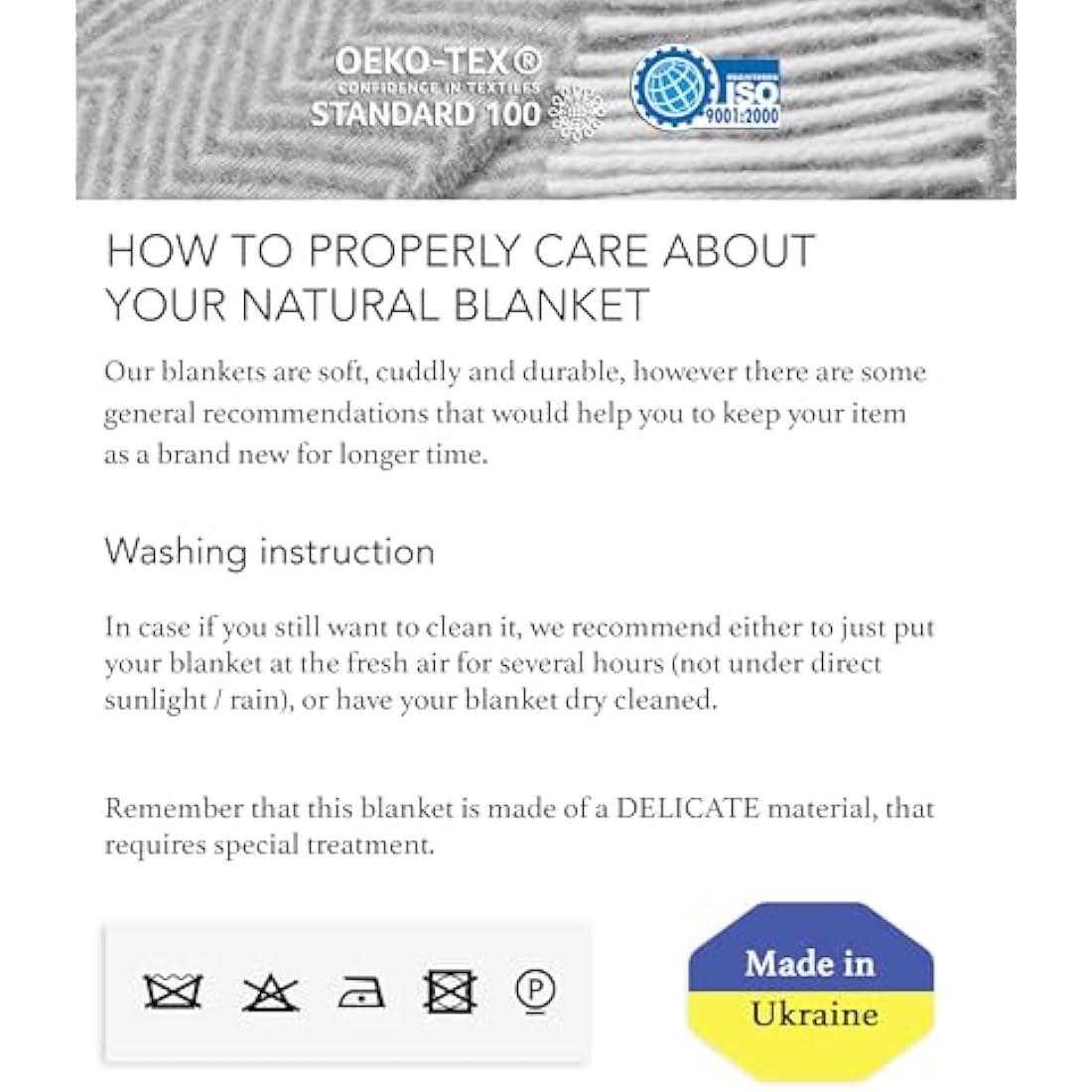 LYHome Travel Blanket - Extra Warm Picnic Throw, Bed Camping Outdoor Wool Blankets, Cozy Soft Throws, Military Army and Garden Outside Use (51x67 in | 130x170 cm | Blue - Light Blue Double-sided)