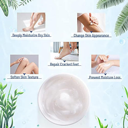 OUKEYA Urea Cream 40 Percent, Urea Foot & Hand Cream for Cracked Heels and Dry Skin, Urea Lotion for Deep Moisturizing, Callus Remover Nourishes Soften, Maximum Strength(150g (Pack of 4))