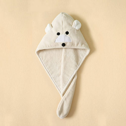 SJTJSPX Hair Towel Wrap Super absorbent hair drying hat Parent-child shower cap quick drying Turban Soft Anti-Frizz Head Towel Twist Wet Hair Towel