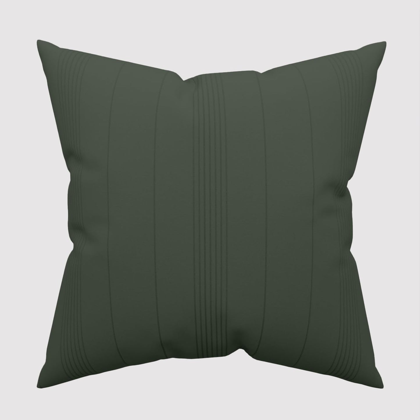 Soleil d'ocre, Adele Cotton Cushion Cover, Khaki, 60 x 60 cm