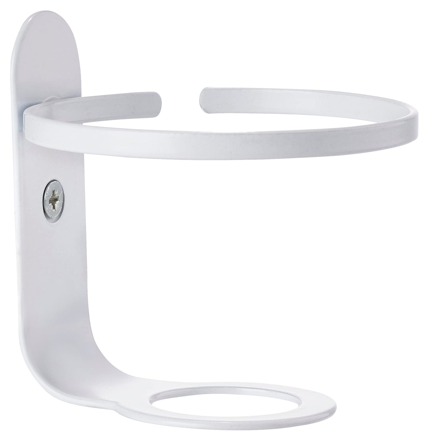 Zone Denmark Ume Wall Mounted Holder for Ume Soap Dispenser/Toothbrush Holder Powder Coated Metal White