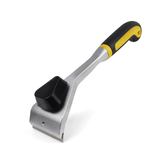 Topbidetec Carbide Paint Scraper with 60mm Double-Edged Tungsten Carbide Blades Soft Grip Wood Scraper for Removing Paint Glue Grout Varnish