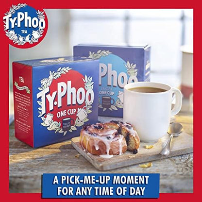 Typhoo Tea Bags | English Breakfast for Large Households & Catering | Pack of 8 x 240 Teabags