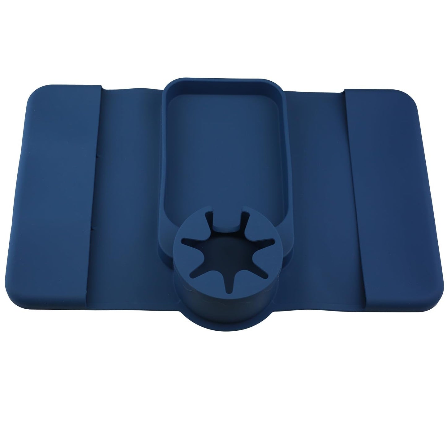 DLBTWDOYLS Silicone Sofa Cup Holder Tray, Non-slip Sofa Armrest Cup Holder with Side Pockets, Multi-functional Sofa Armrest Organiser
