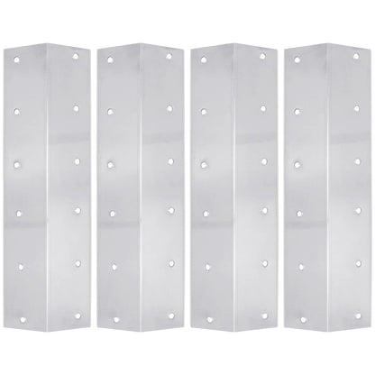 WELL GRILL 41 x 12.7cm Stainless Steel Flavorizer Bar BBQ Heat Shield Plates Outdoor Barbecue Replacement Parts for Outback, Blooma, Ultar, Charbroil,