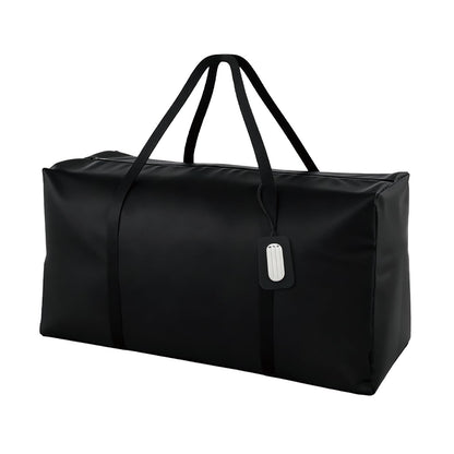 NCEDN 180L Extra Large Waterproof Storage Bag - Upgraded 600D PU Fabric, Dual Zippers, Includes Luggage Tag, Ideal for Moving House