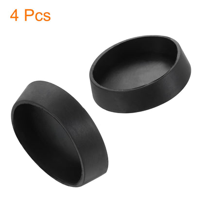 sourcing map 4pcs Rubber Drain Stopper with Hanging Ring, Bathtub Drain Plug Fits 2 Inch to 2-1/8 Inch, Rubber Sink Stopper Drain Plug for Bathtub